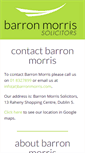 Mobile Screenshot of barronmorris.com